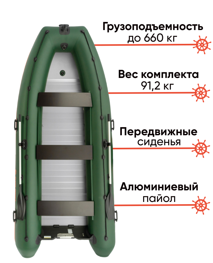 Kolibri KM-400DSL с алюминиевым пайолом 
